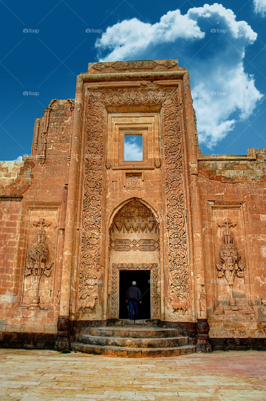 A GATE OF ISHAK PASHA PALACE