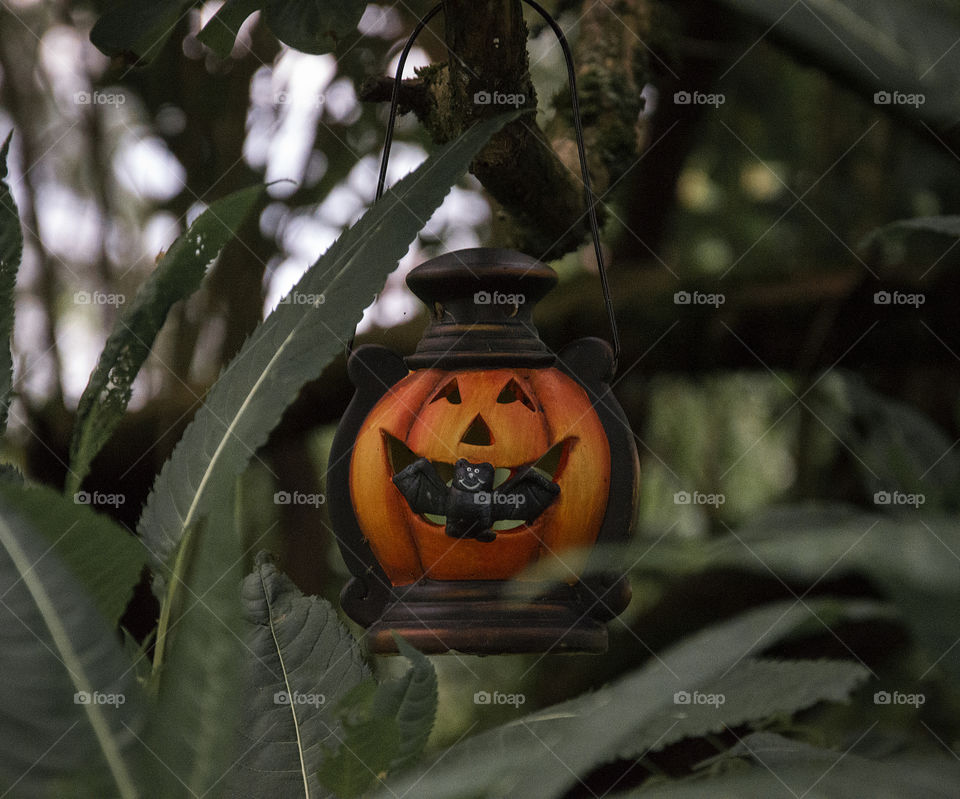 Helloween pumpkin tealight