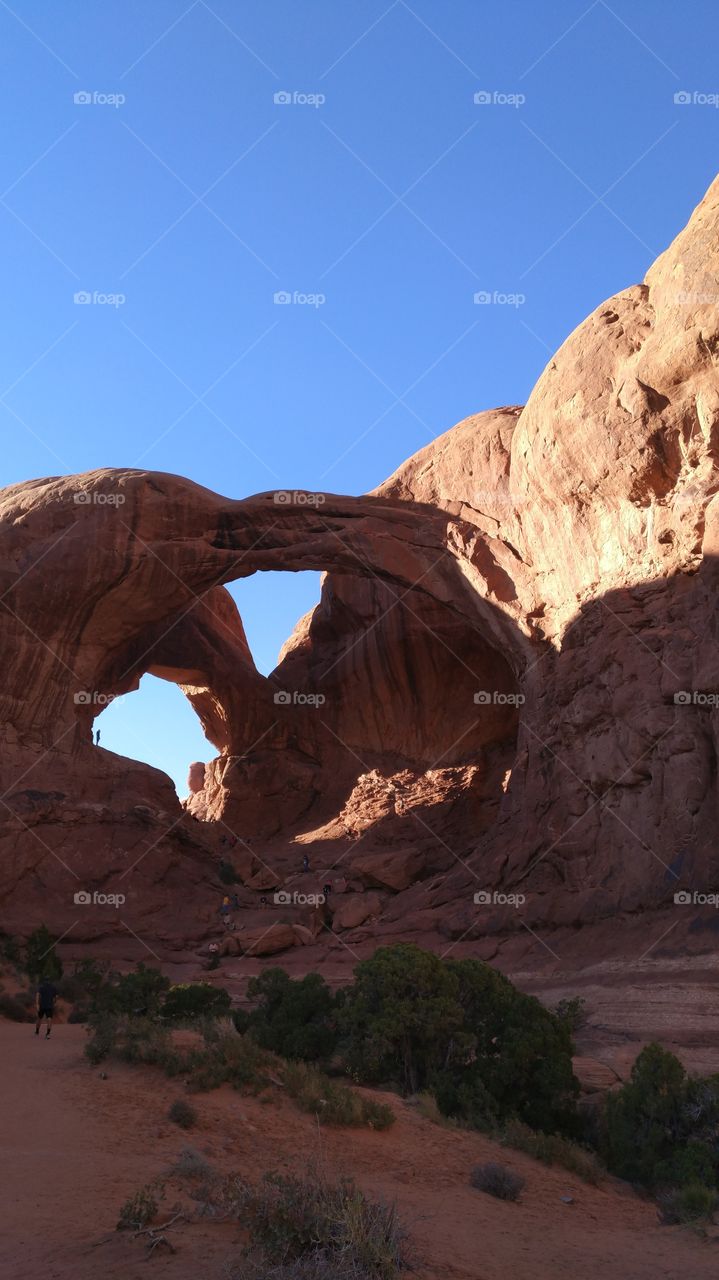 Double Arch, Archer National Park, USA