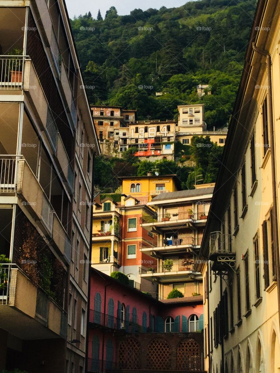 Colorful Streets of Lake Como - Lago di  Como