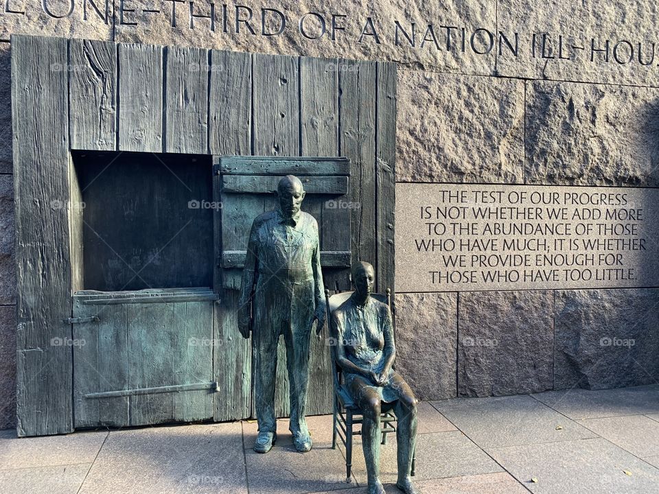 Franklin Roosevelt Memorial 