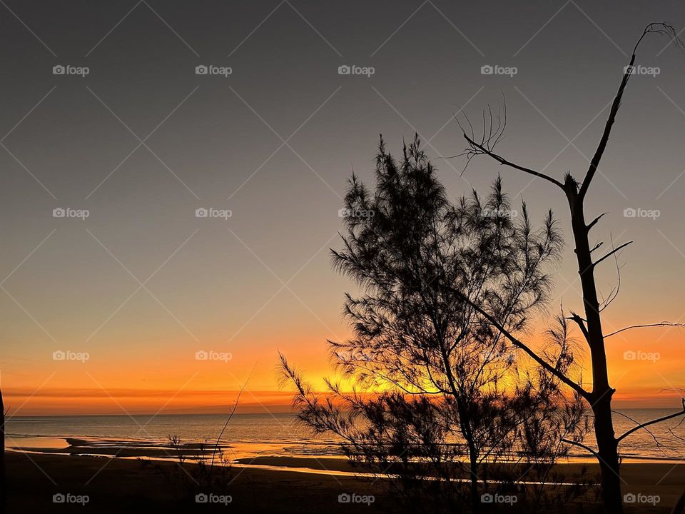 Sunset with a glow up