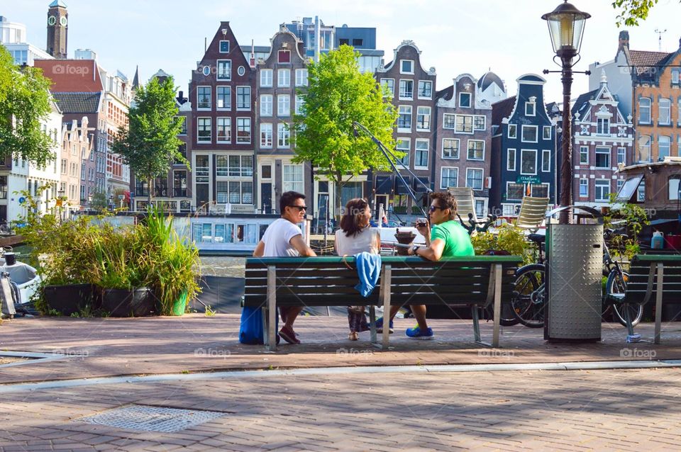 Amsterdam with friends 