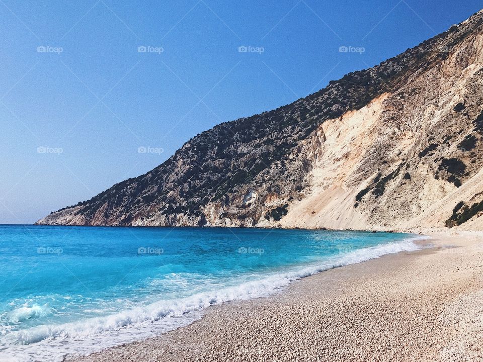 Myrtos beach 