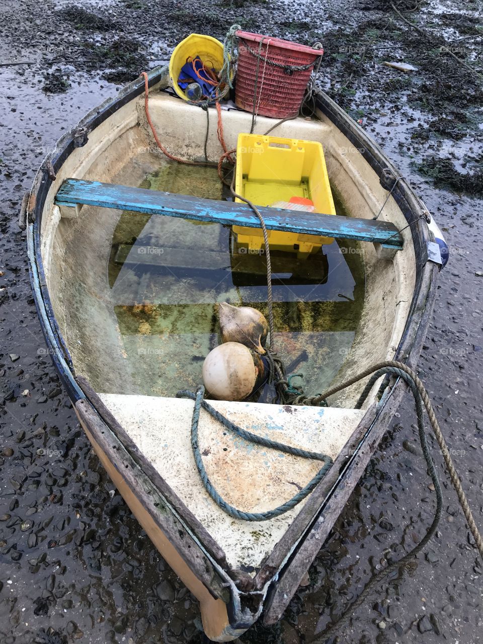 A fisherman’s essential tools of the trade.