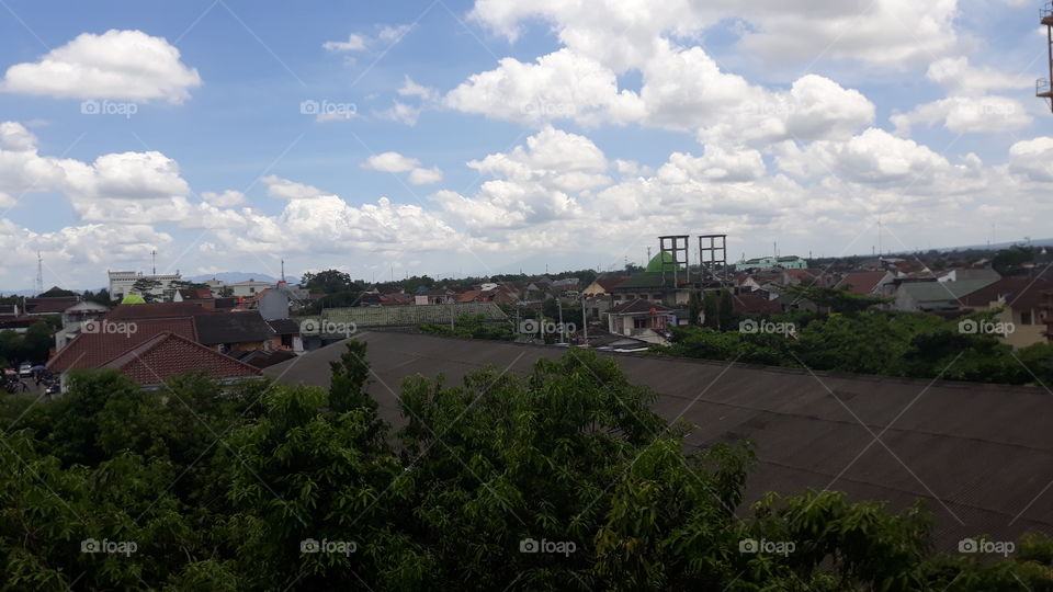 keindahan bentuk awan....