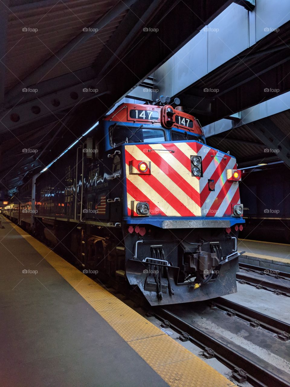 Chicago Metra Commuter Train