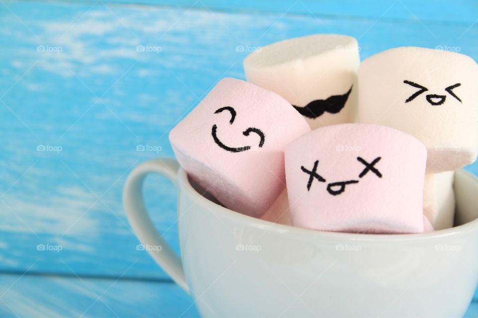 Happy marshmallows