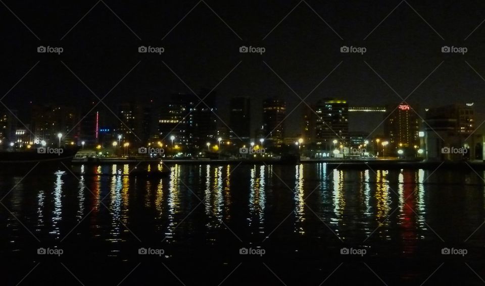 Dubai by night