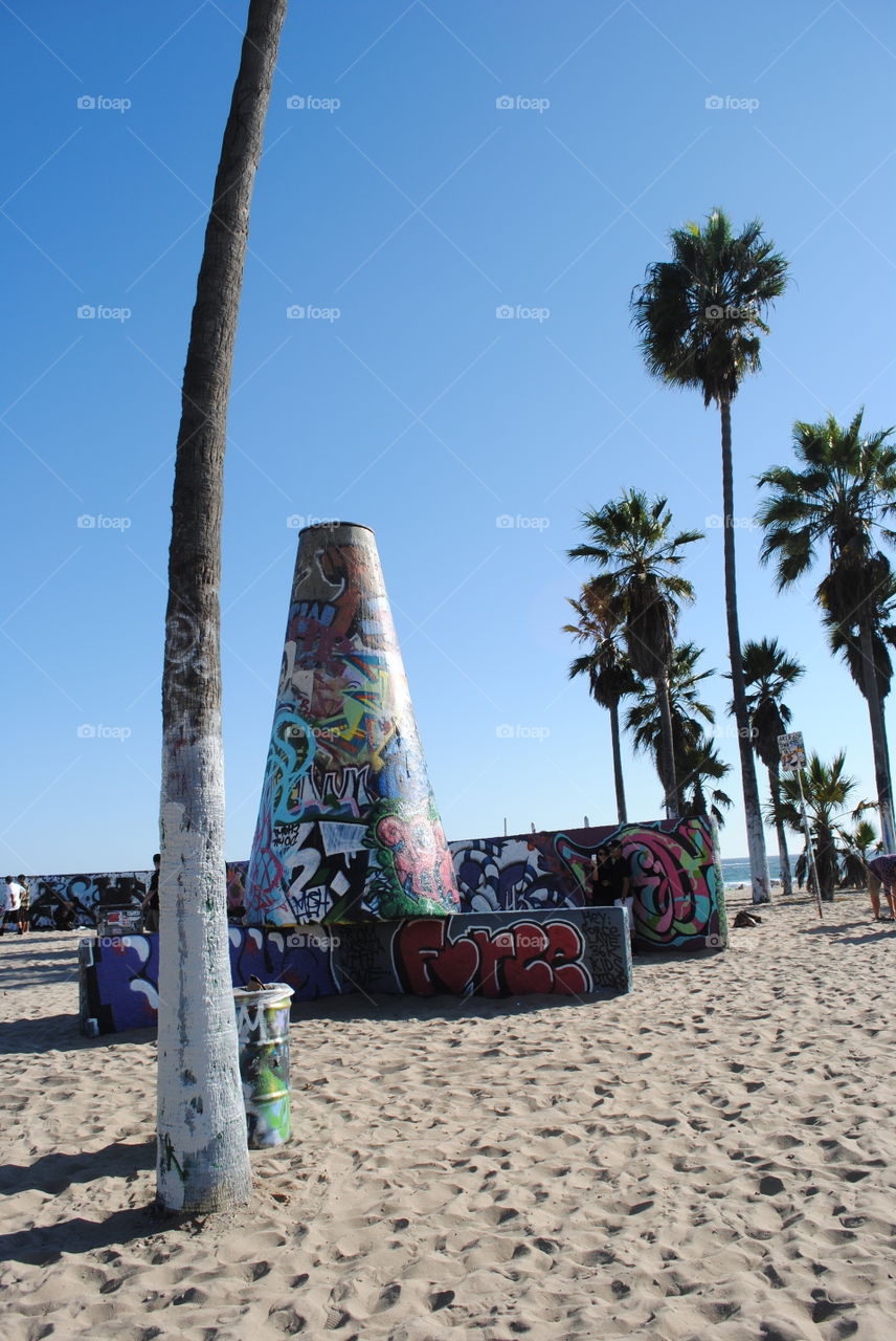 Art at Venice beach