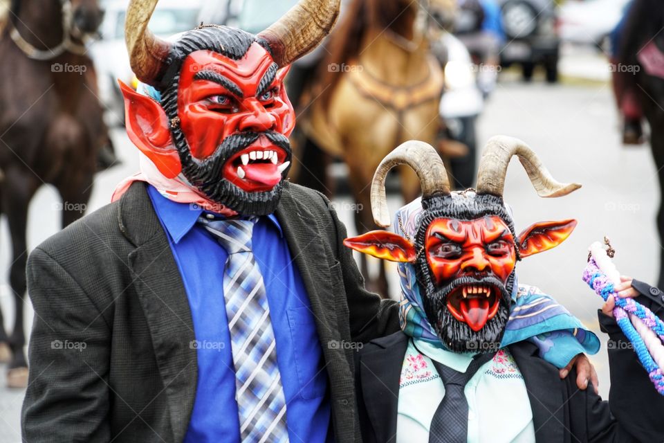 Halloween Devil Masks