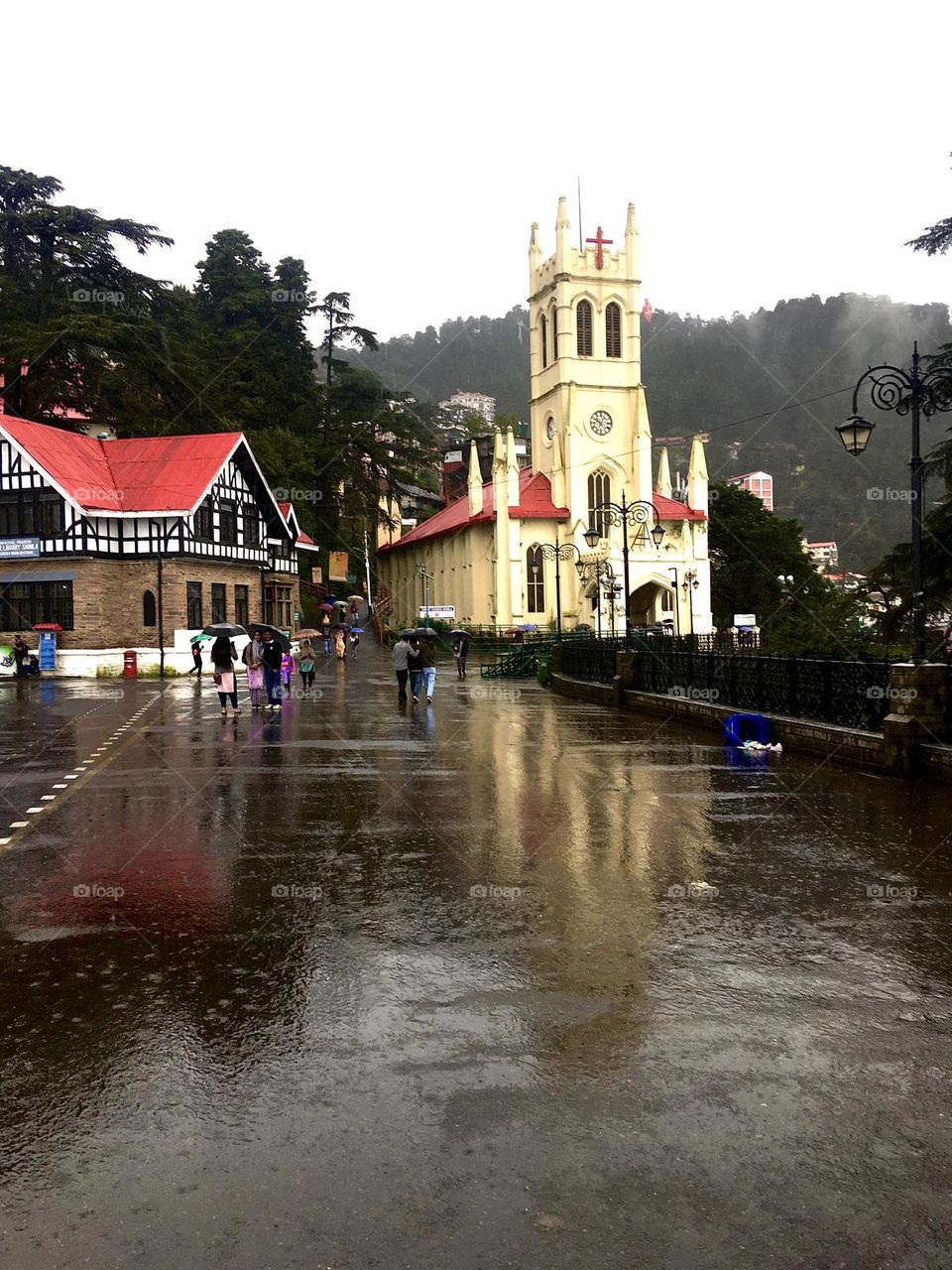 The ridge, Shimla ( Himachal Pradesh )