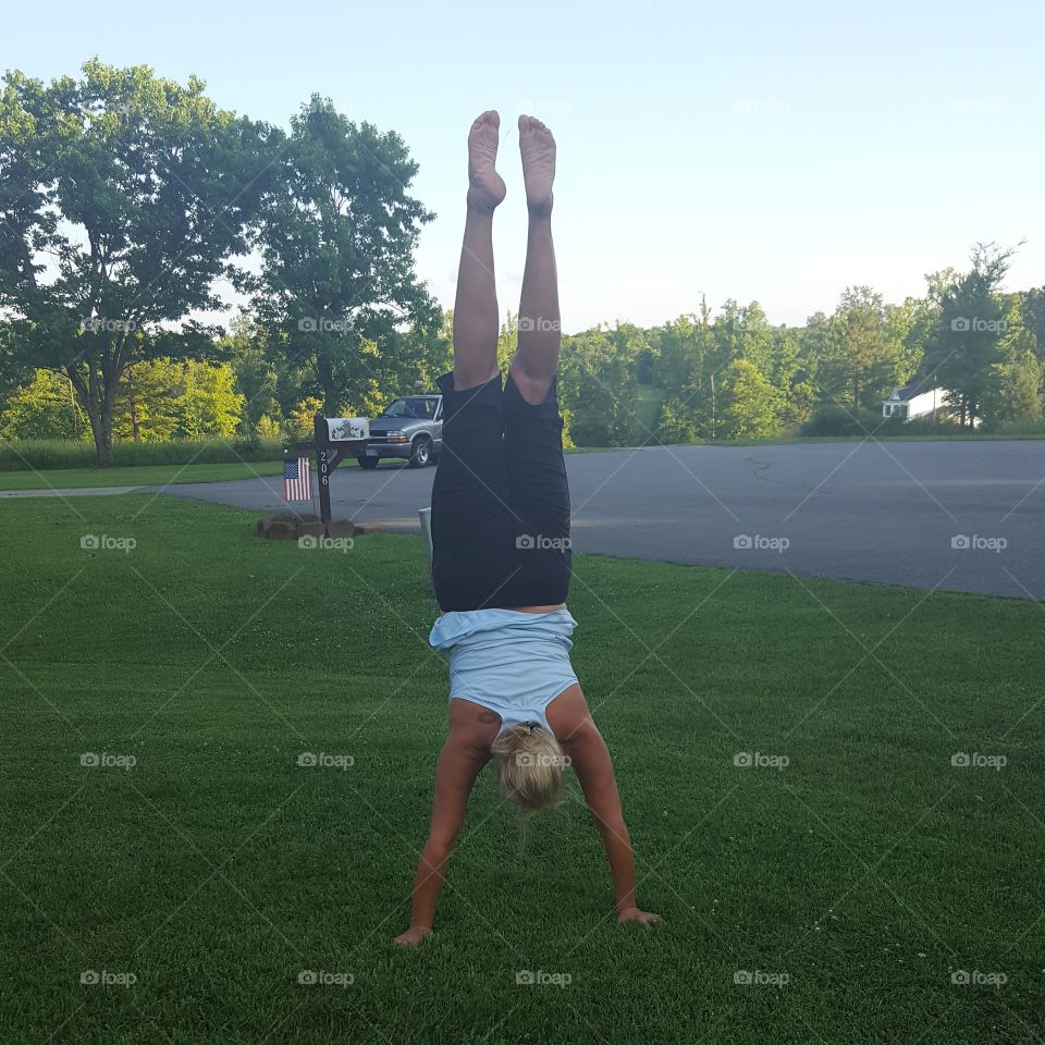 Handstand at 40