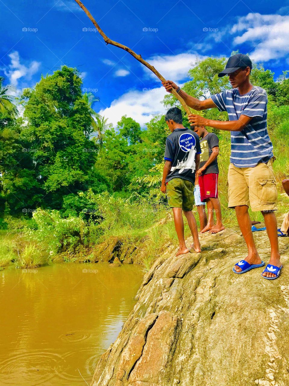 Fishing some Boys