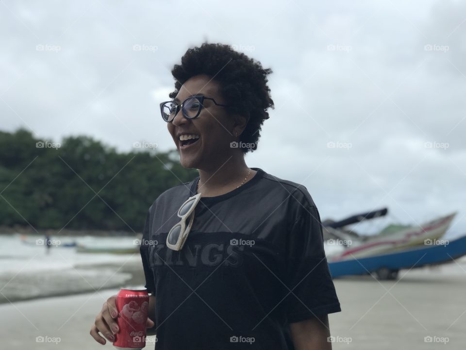 beach, smiles and coke