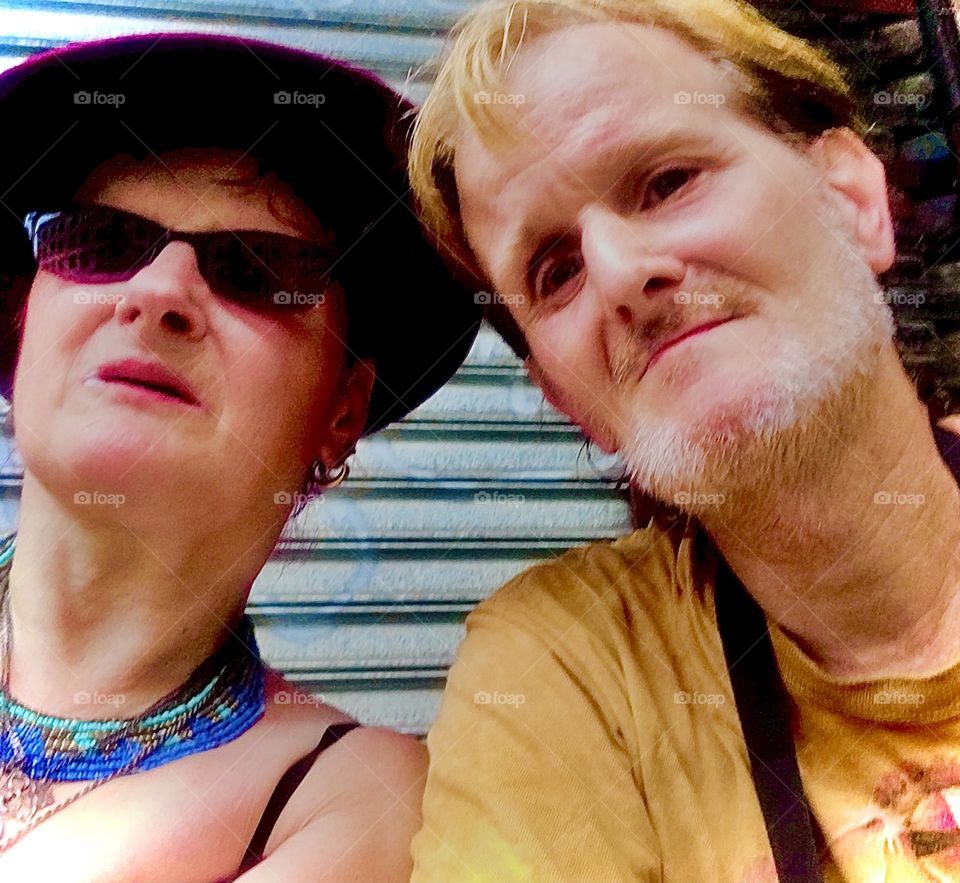 A couple for nearly 15 years Petra Schiller & Timothy Trespas made movies together and worked on various things such as the restauration and upkeep of a sailboat and a motor boat, both called “Salvation”. Photo from August 2021. Hypnotic Productions