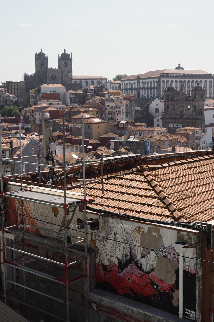 View from the mirador of Porto 
