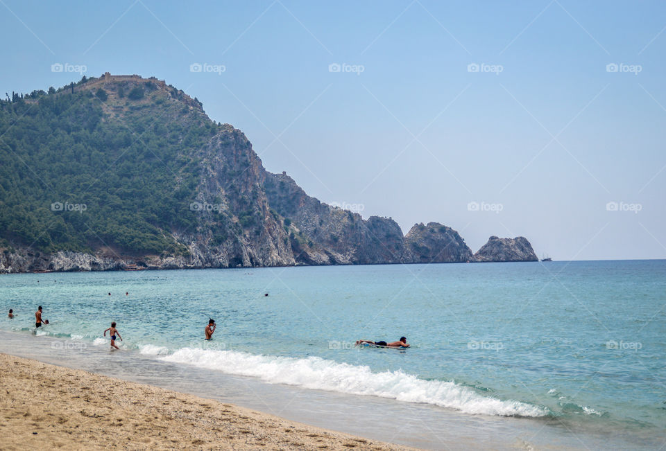 Cleopatra Beach, Alanya, Turkey