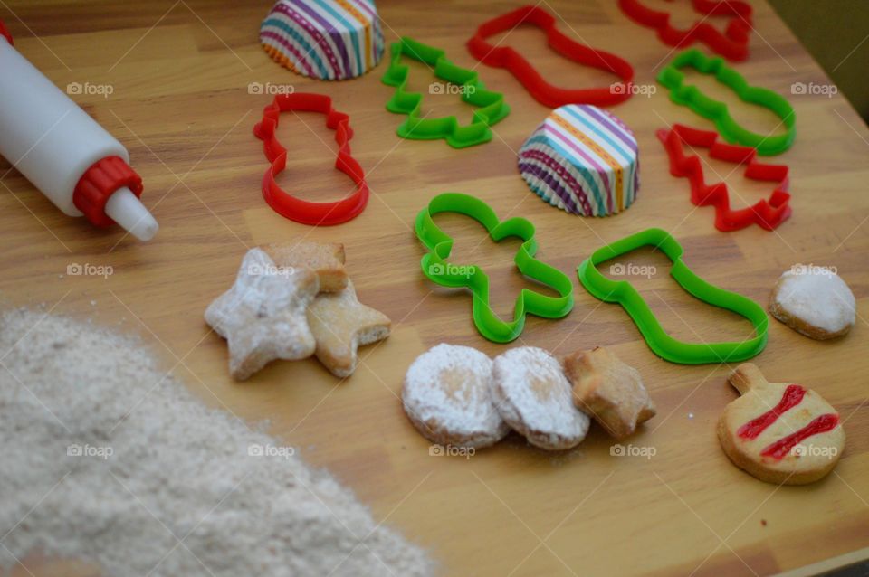 Preparing snacks for Santa