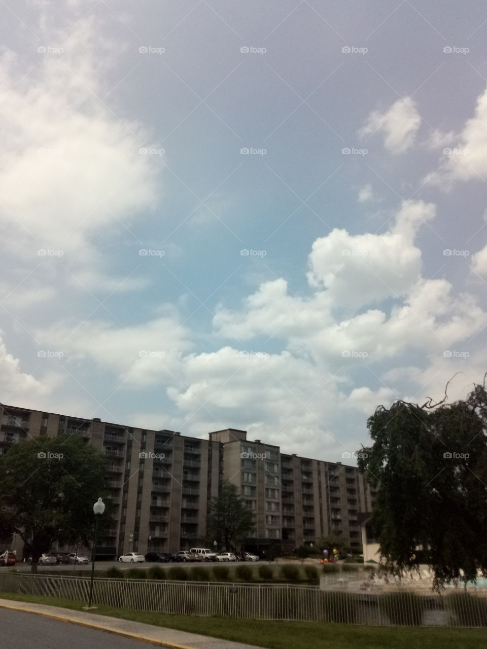 clouds ☁️ and buildings 🏢