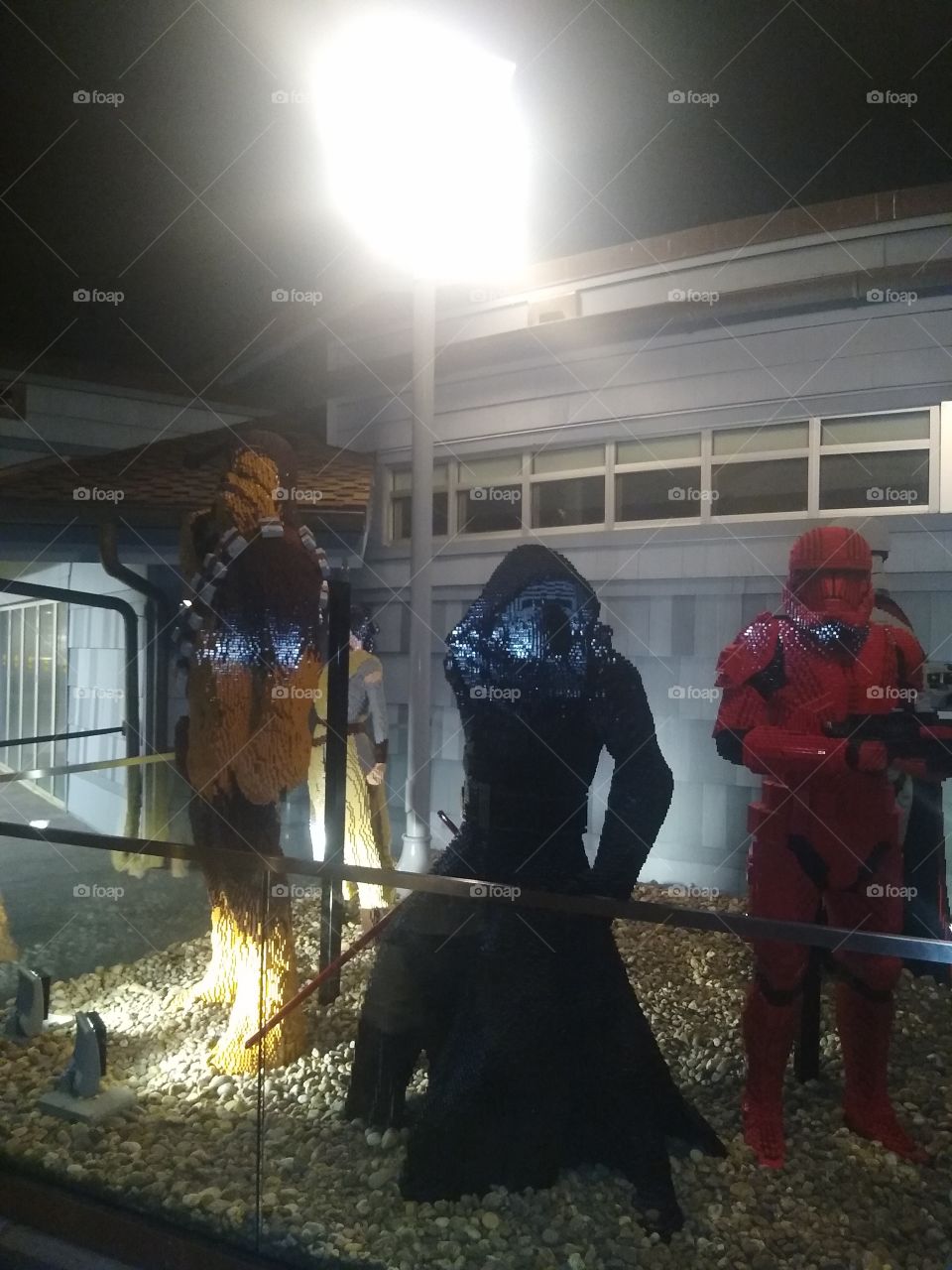 star wars Lego life-size display