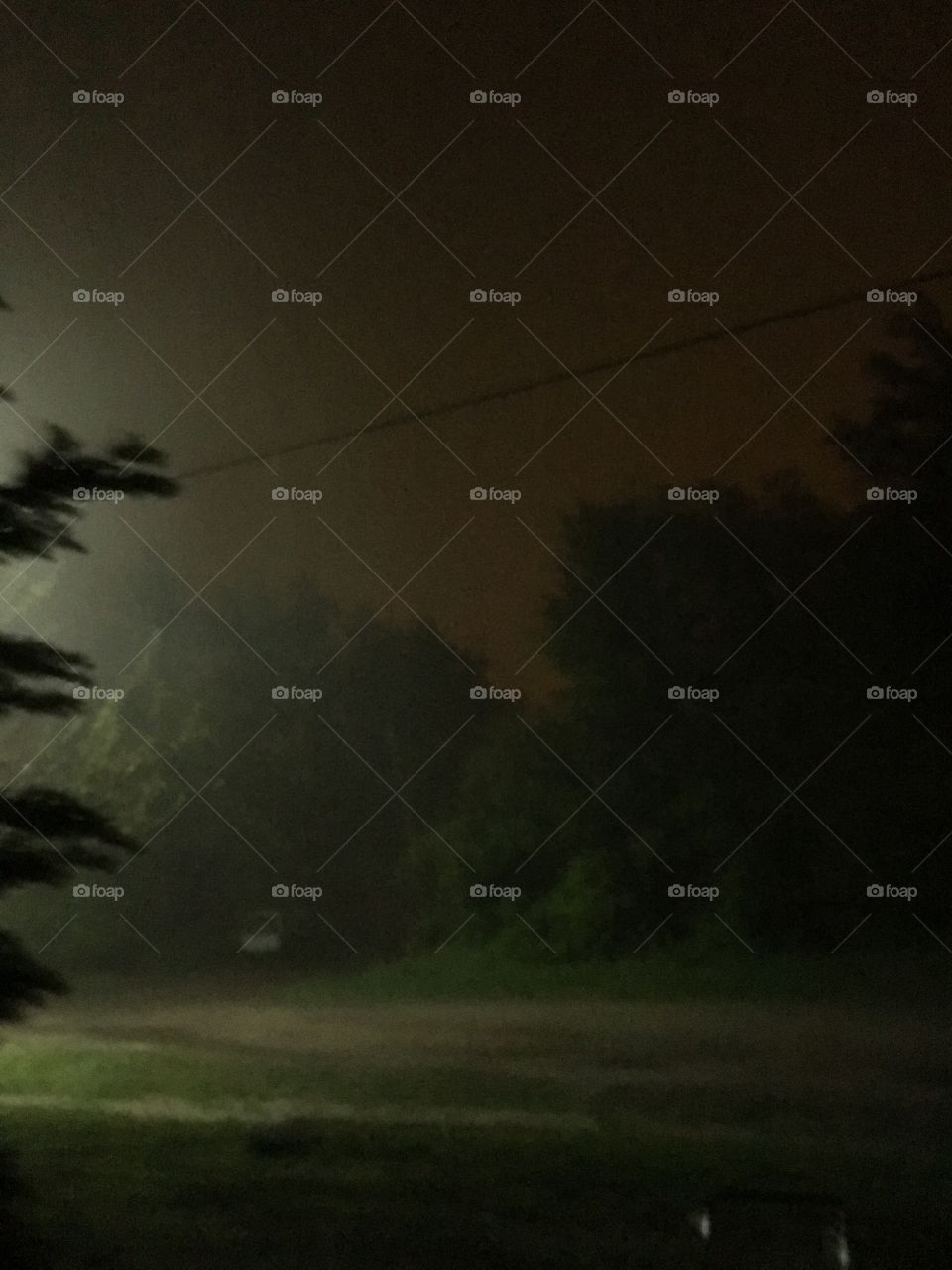 Midnight thunderstorms 