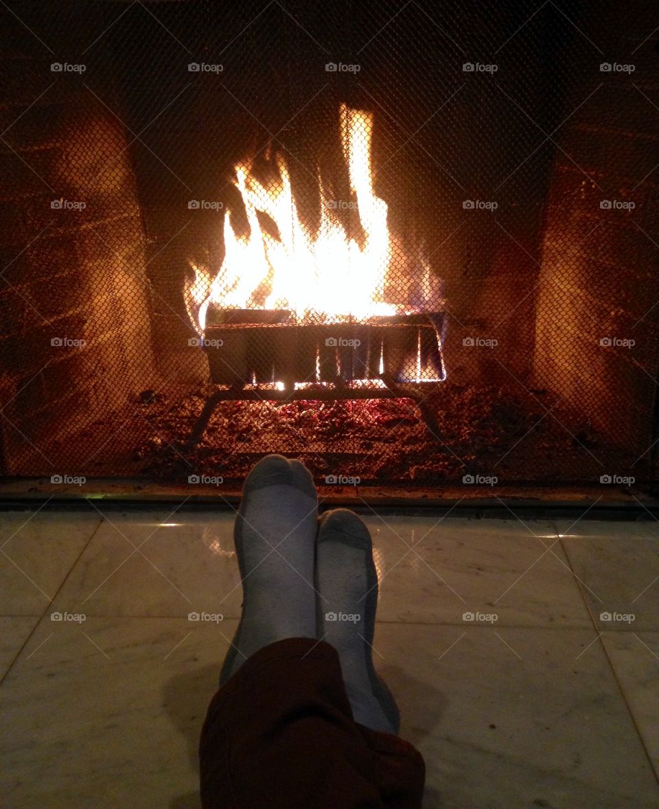 Fire place for cold days