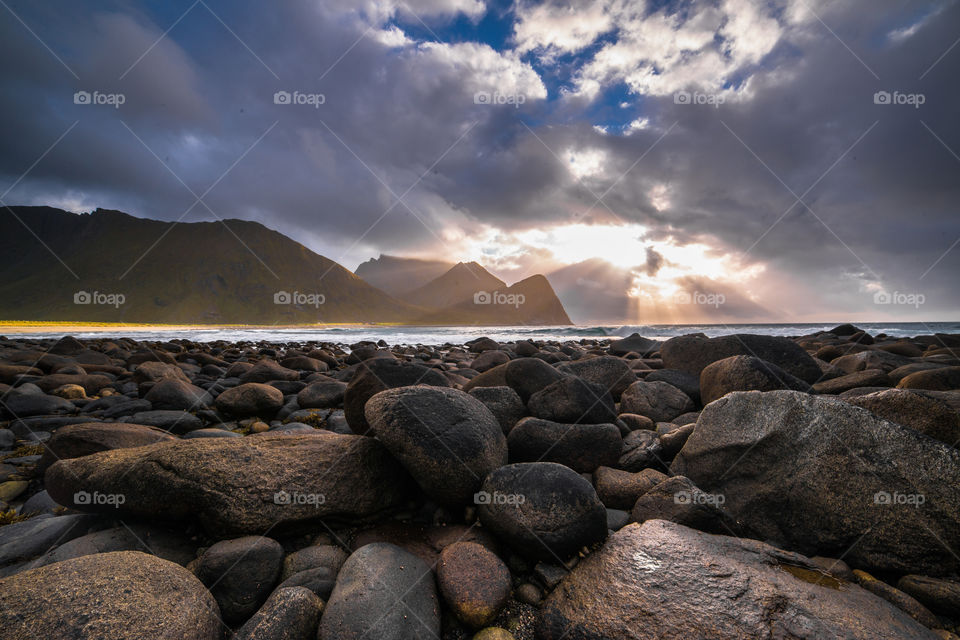 beach scenery