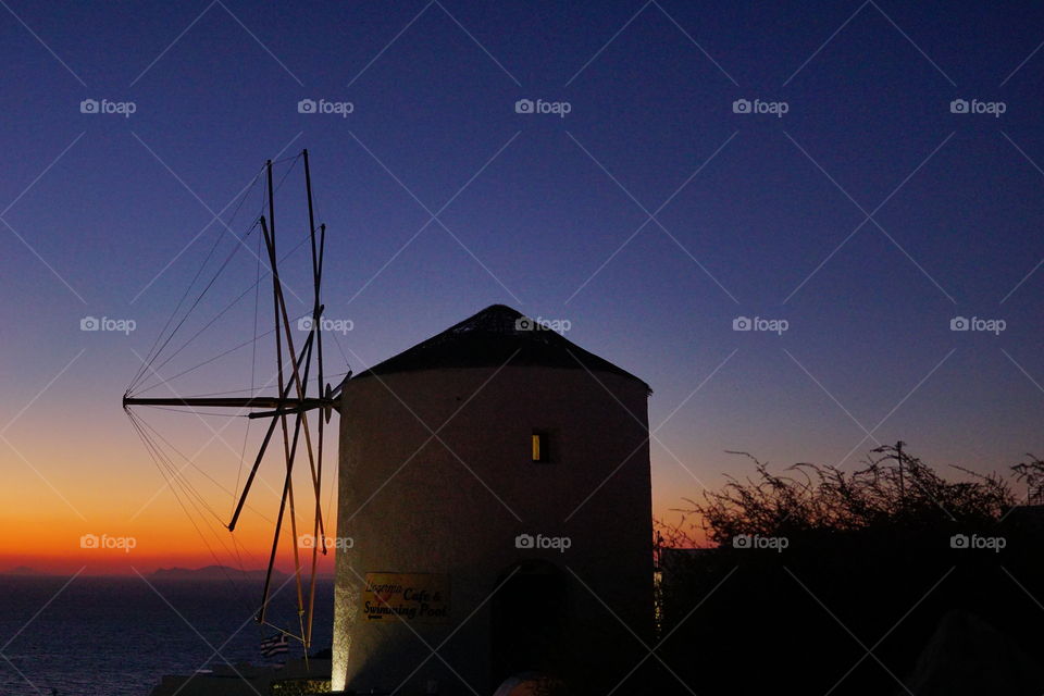 Oia windmill