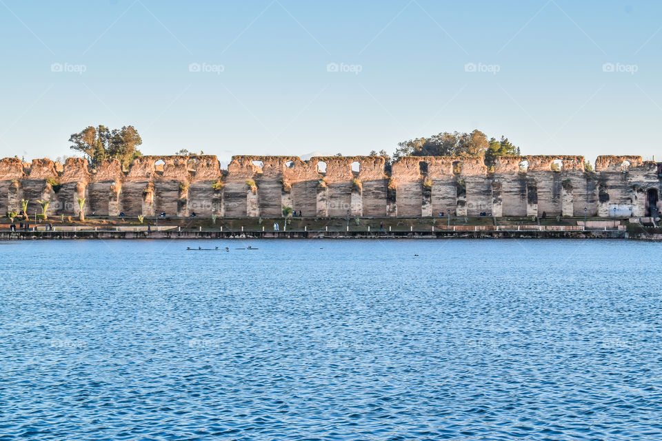 Sahrij Swani , an artificial lake in Meknes