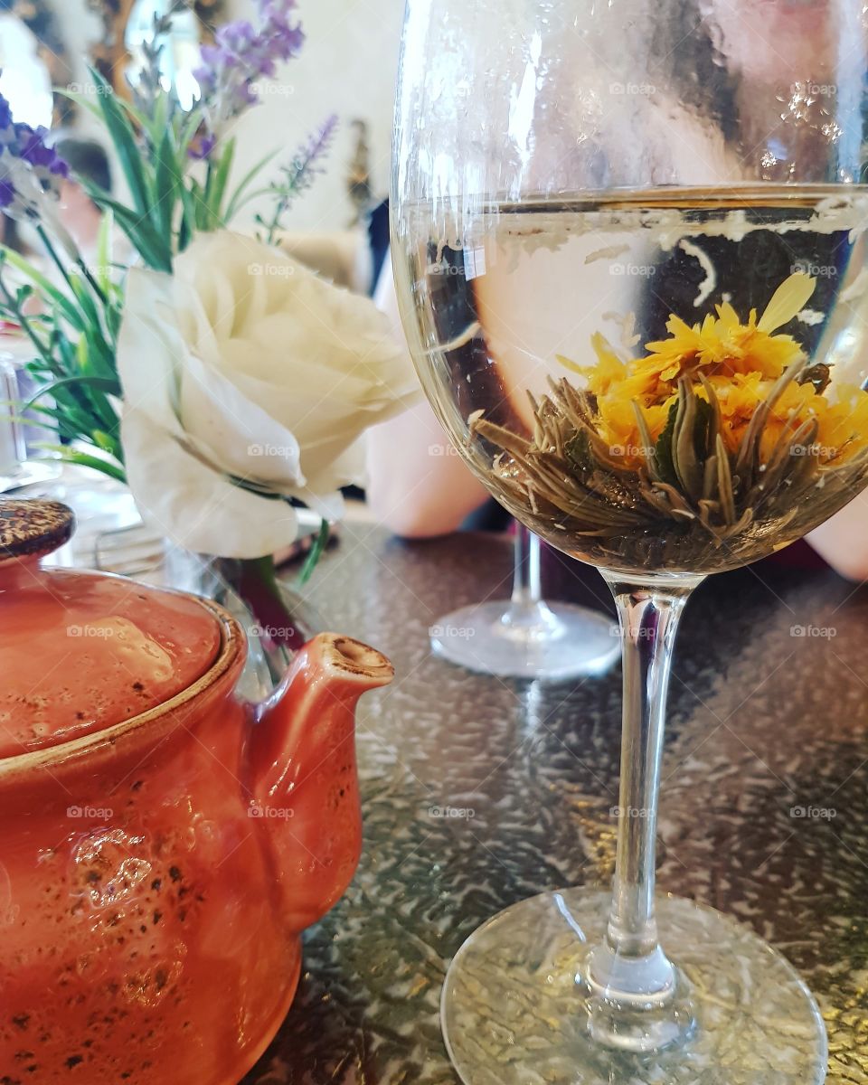 Floral teas in London