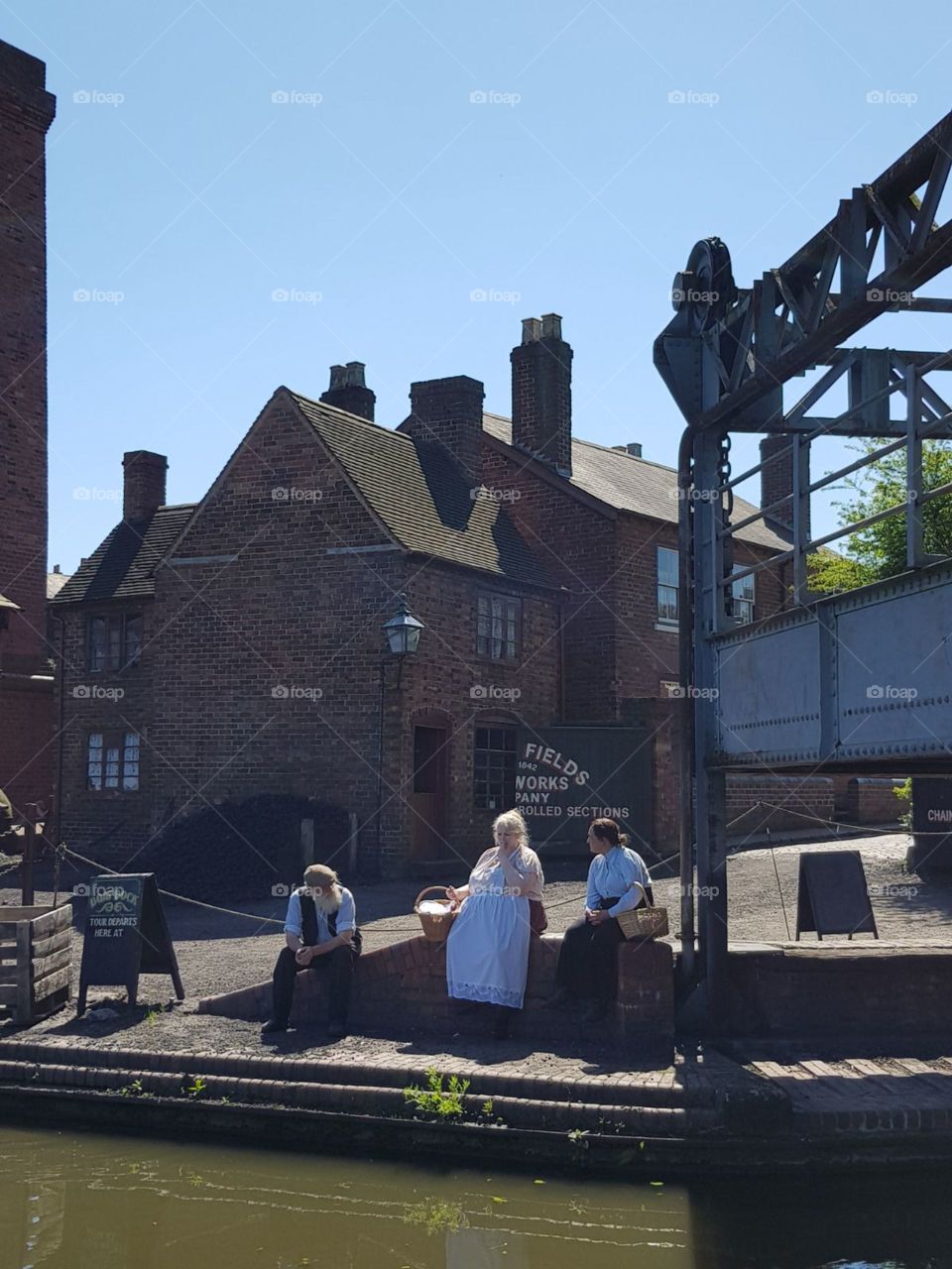 Staff dressed the part at Black  Country Living Museum