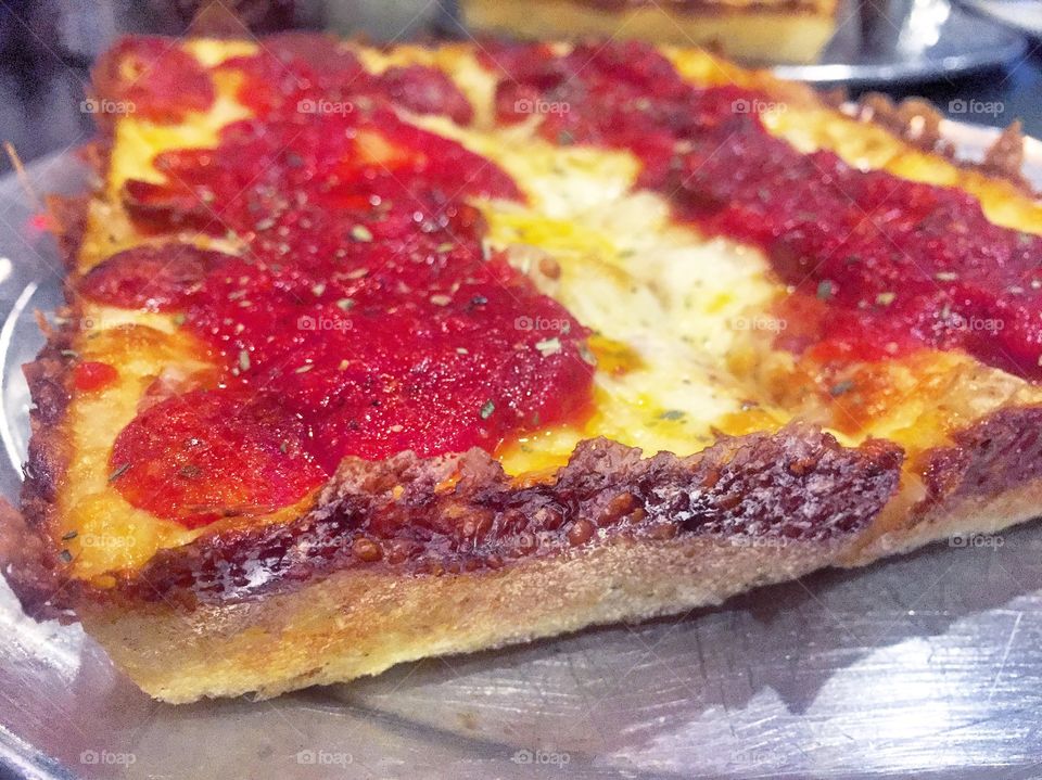 Detroit style pizza 