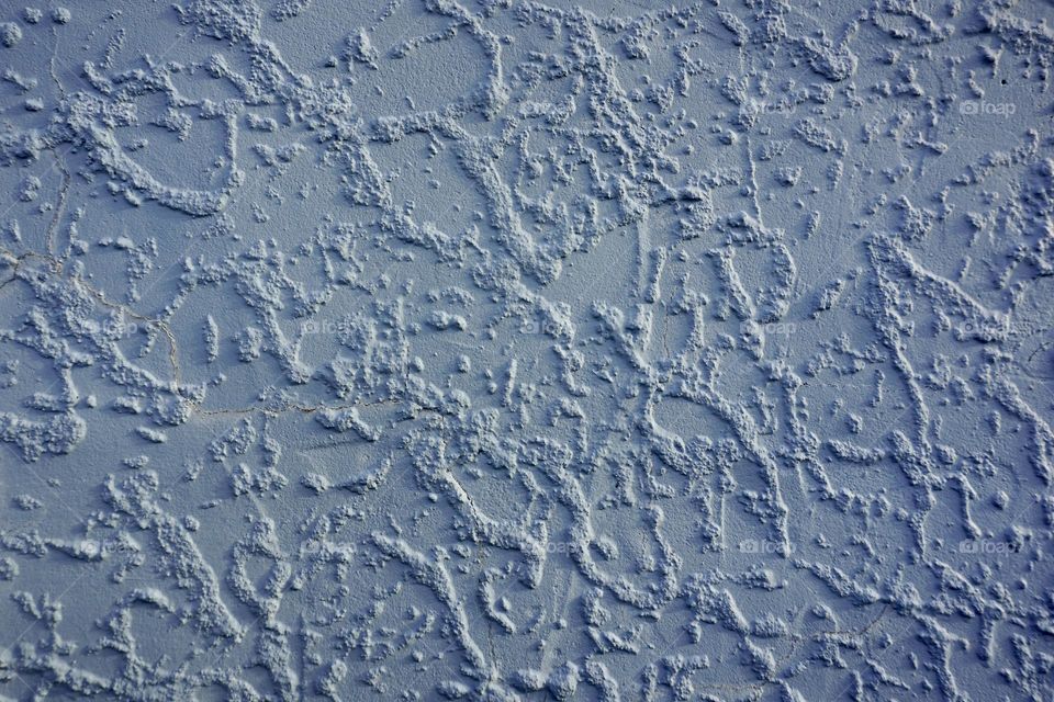 Stone wall with blue texture