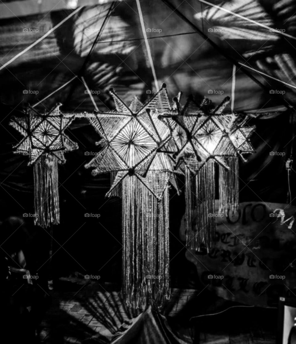 Vesak Lanterns for Black and white mission