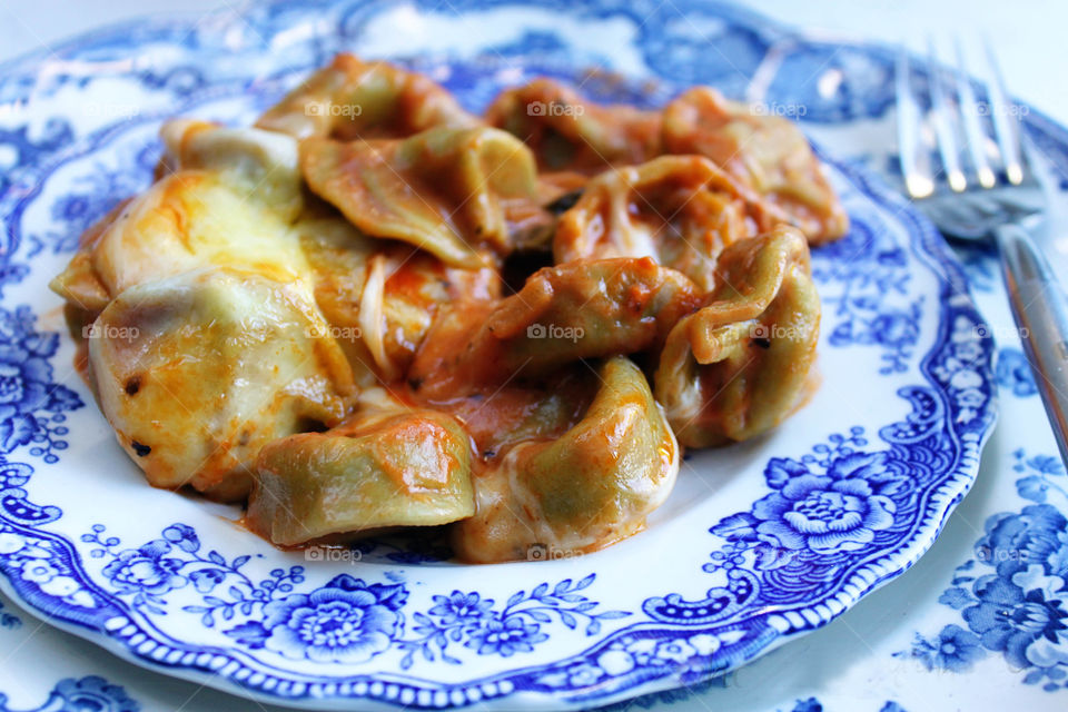 Close-up of delicious french food