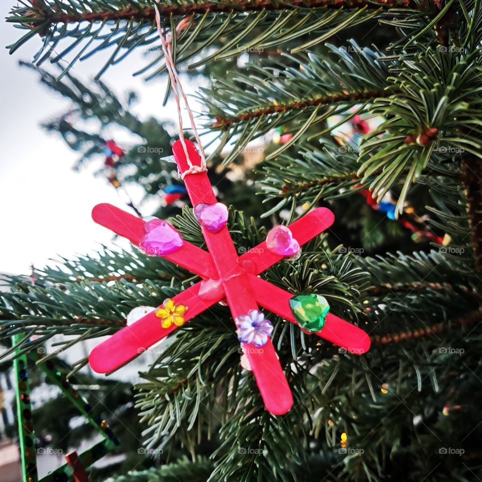 Handmade Christmas-star