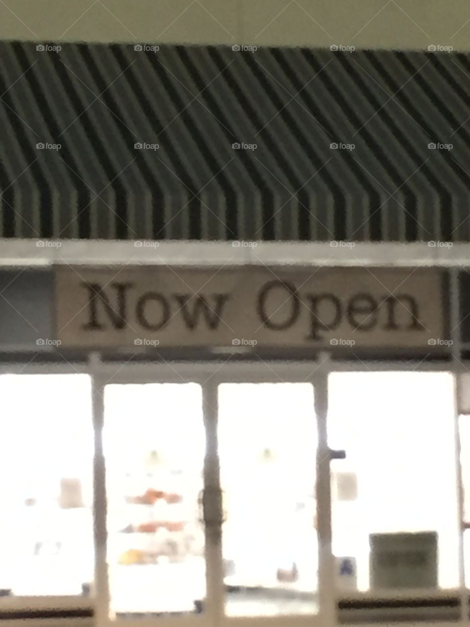 Now open