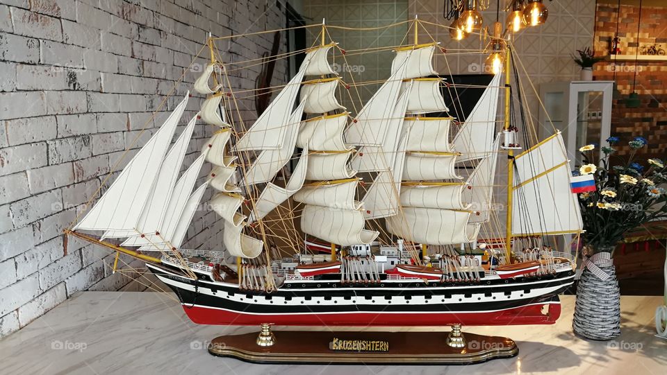 sailing ship model