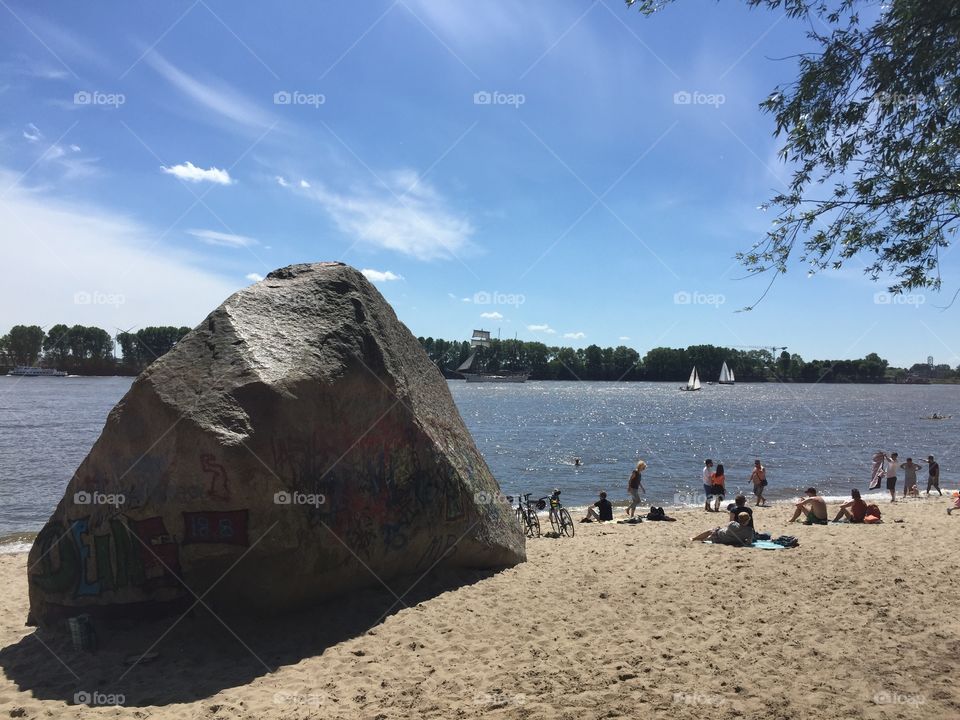 Stones on the Beach