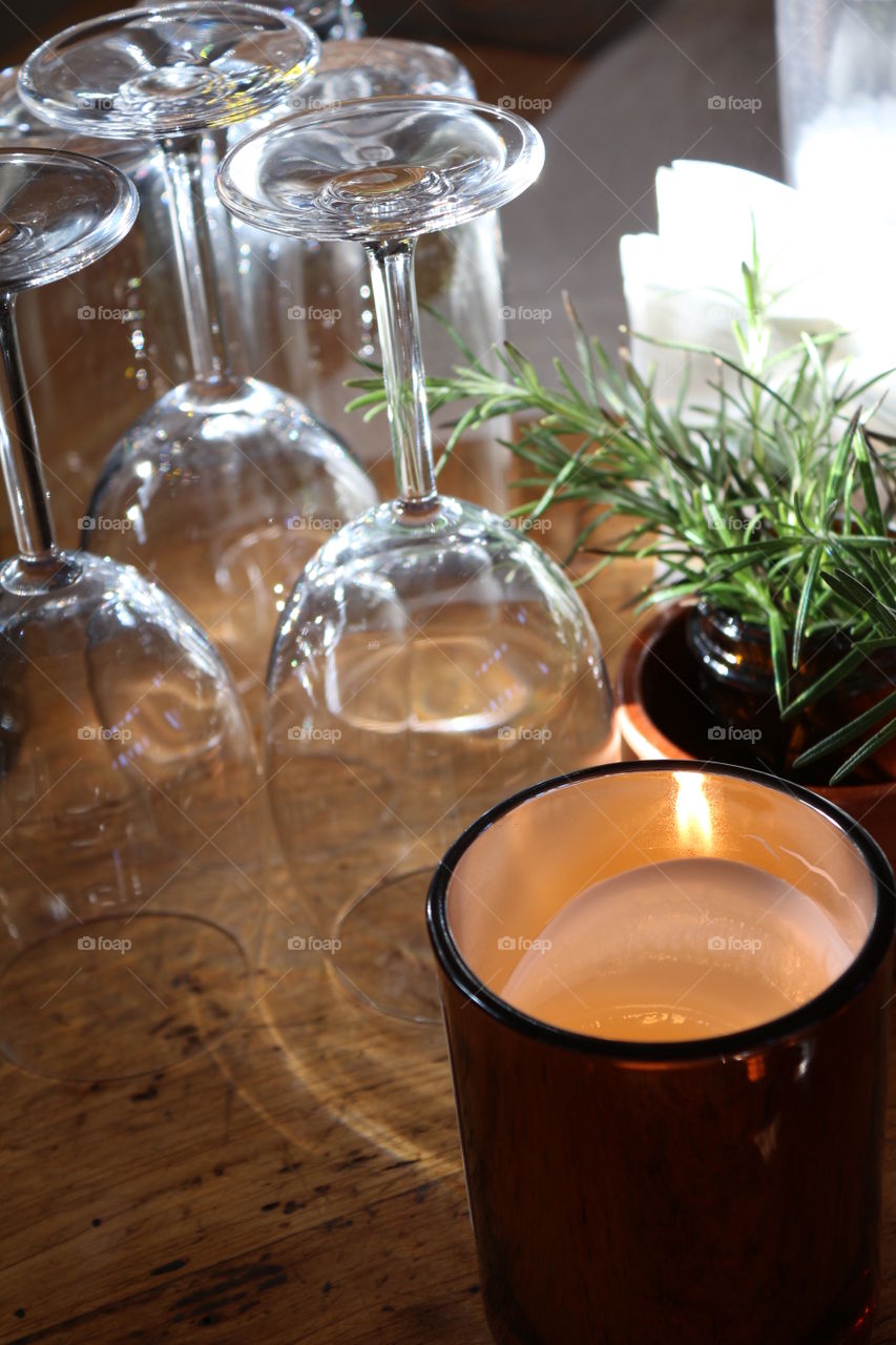 Dinner Table Dressing 