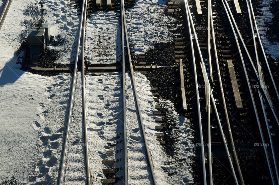 snow canada trains railroad by miguelbriones
