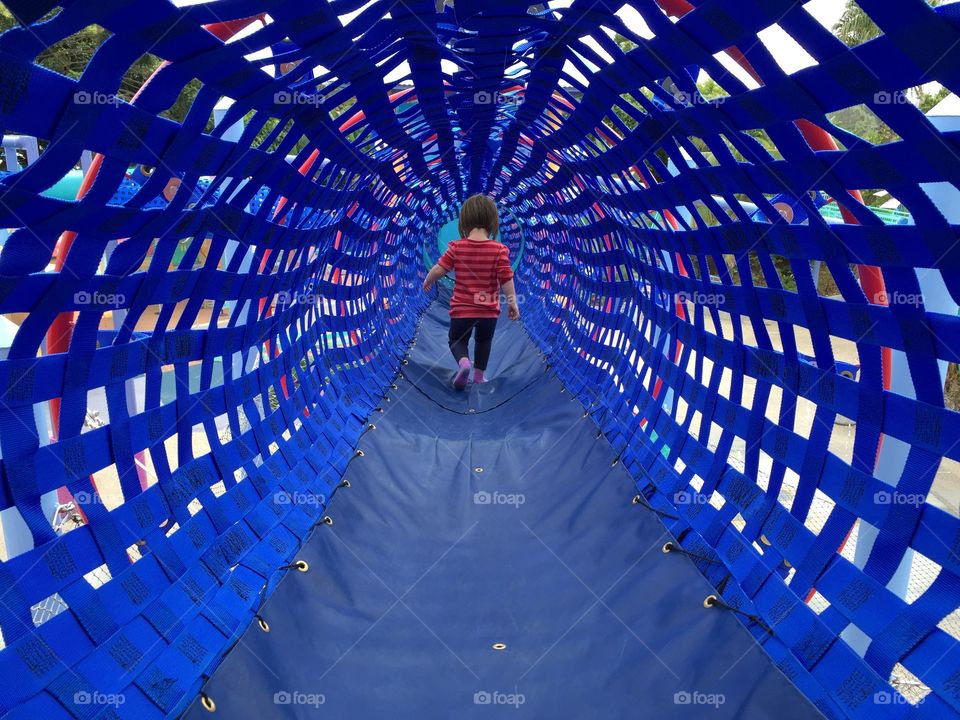 Blue Tunnel 