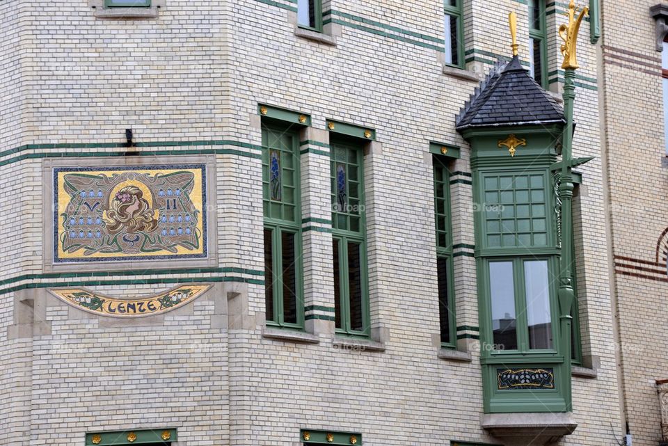 Old house on the corner