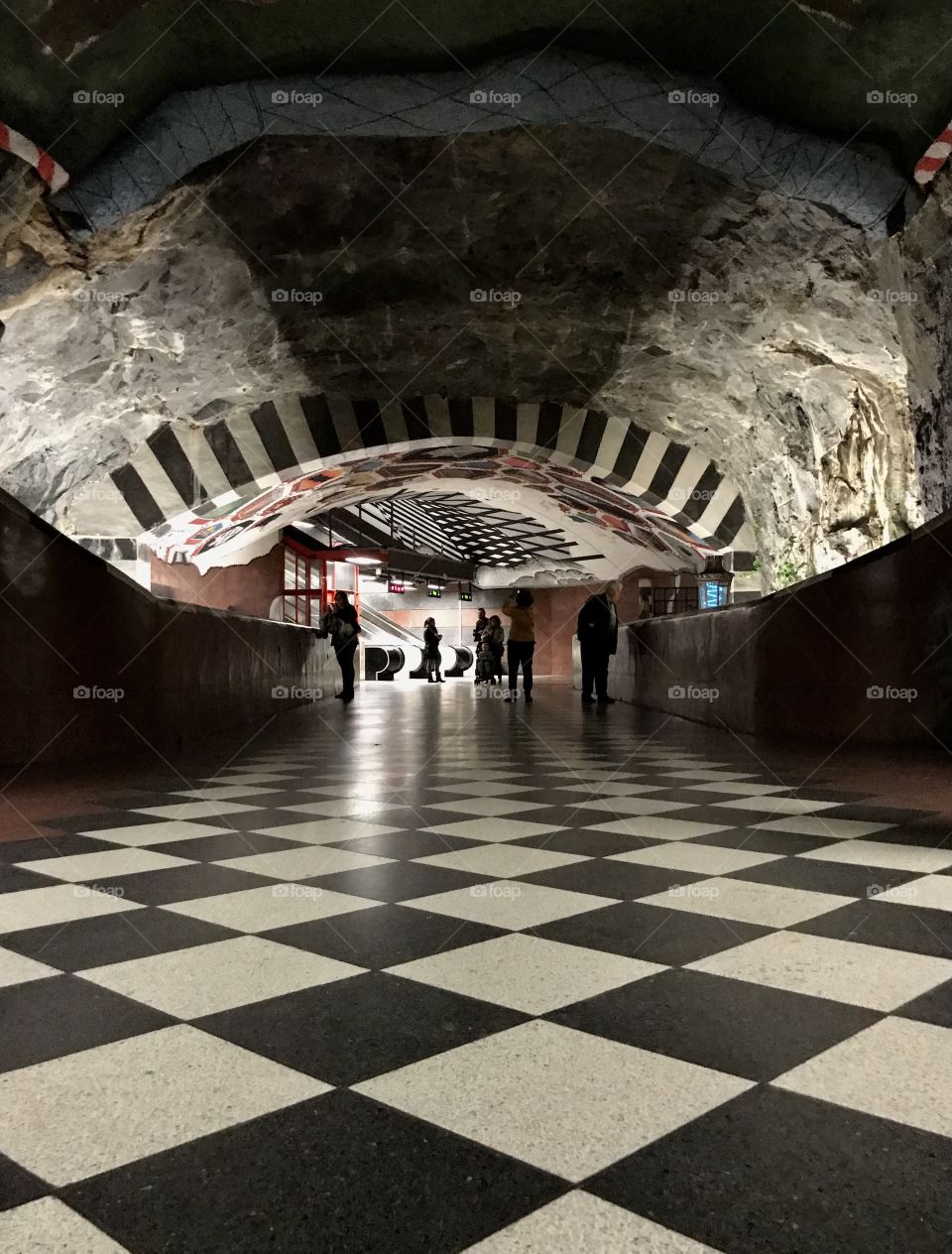 metro station in Stockholm