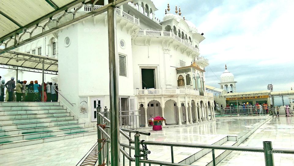 Gurdwara (Sikh Temple) at Anandpur Sahib, India