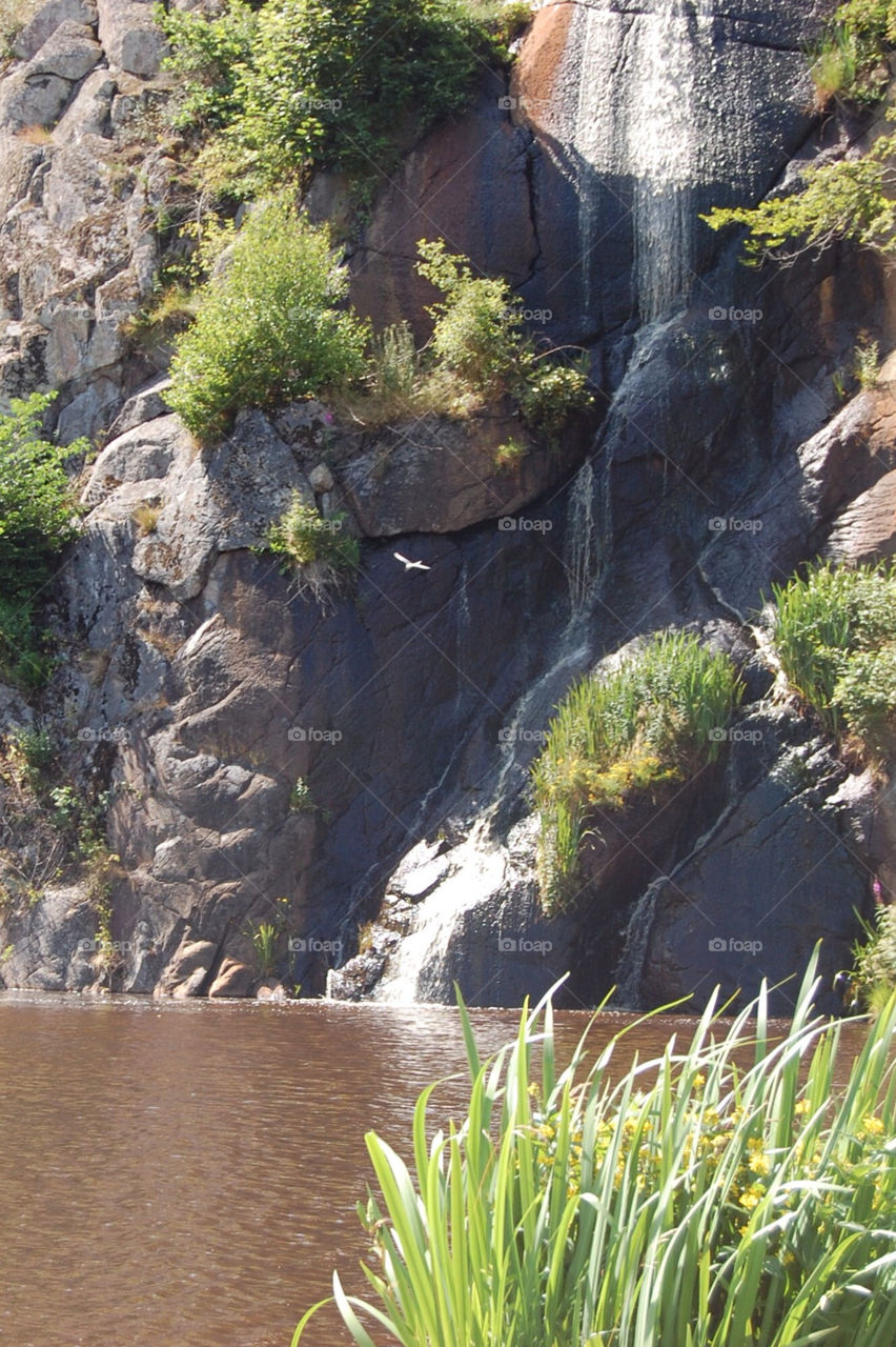 Waterfall Ronneby Sweden