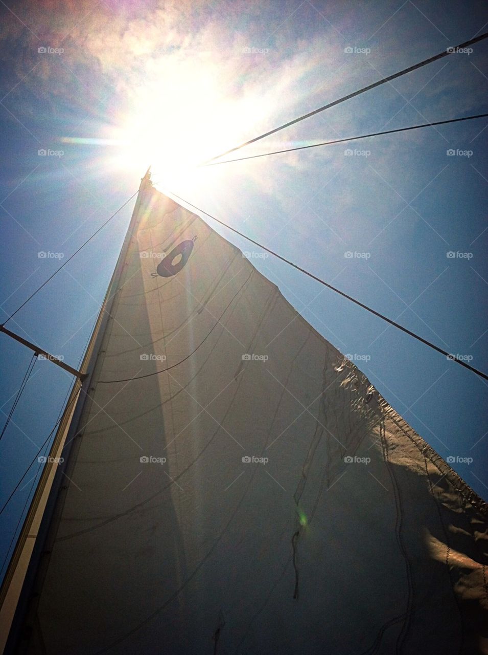Sail under the sun