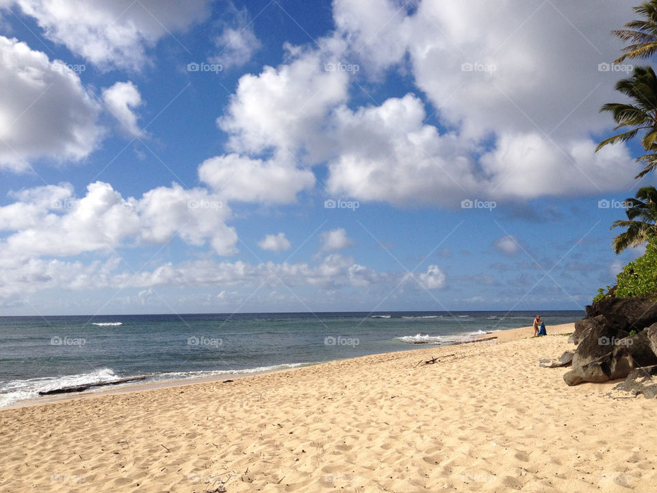 beach hawaii by kumi
