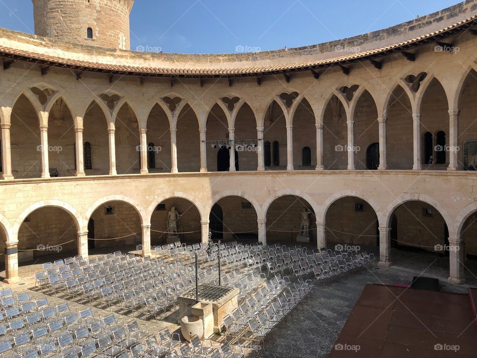 Inside Palma castle😲 